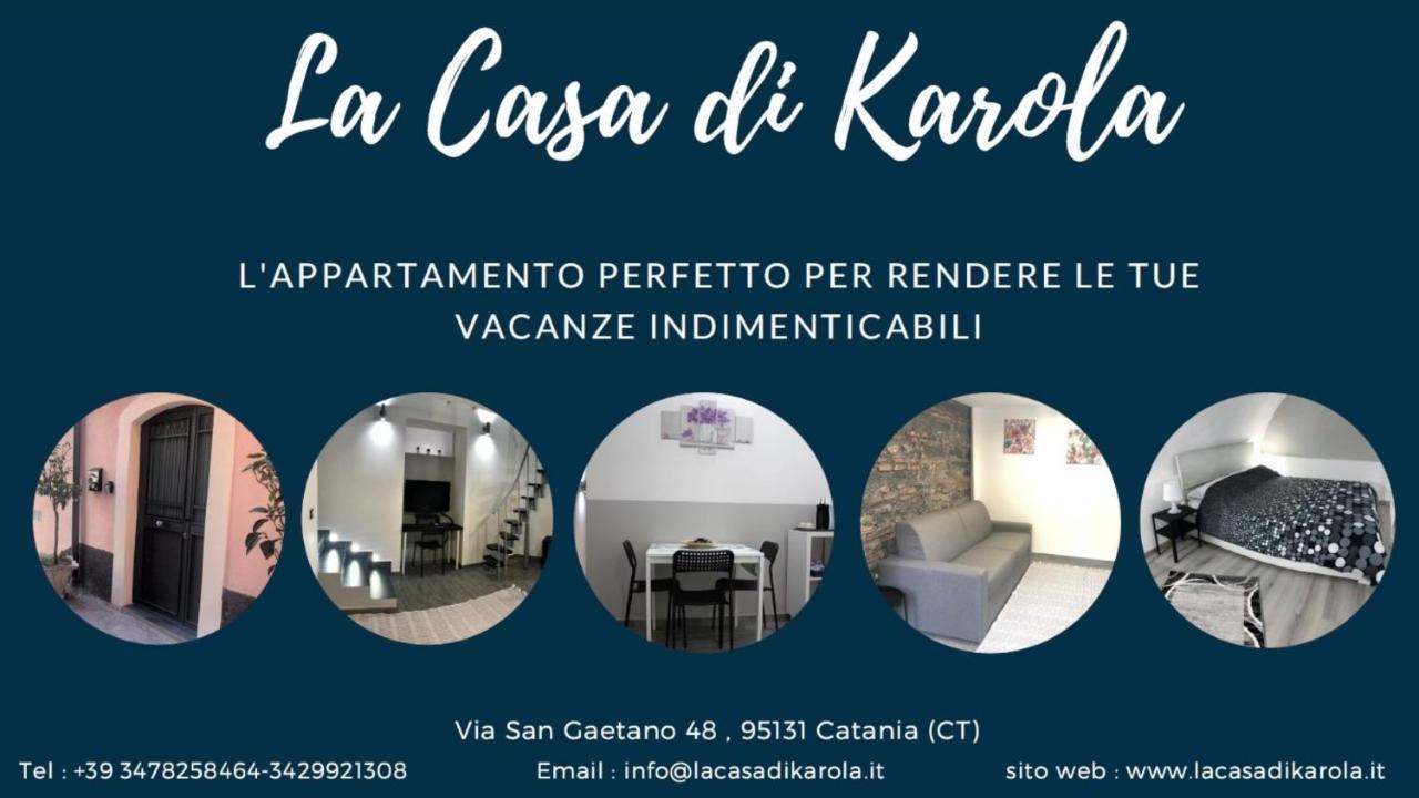 La Casa Di Karola Apartment คาตาเนีย ภายนอก รูปภาพ