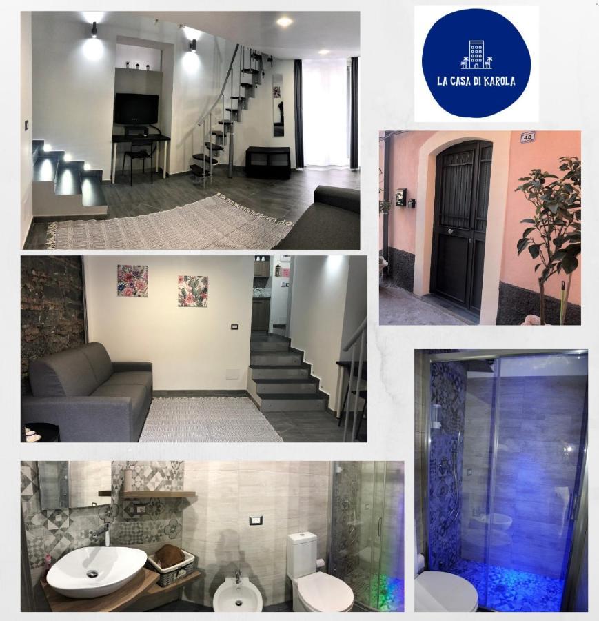 La Casa Di Karola Apartment คาตาเนีย ภายนอก รูปภาพ